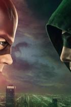 Poster für das Crossover-Event von Arrow &amp; The Flash