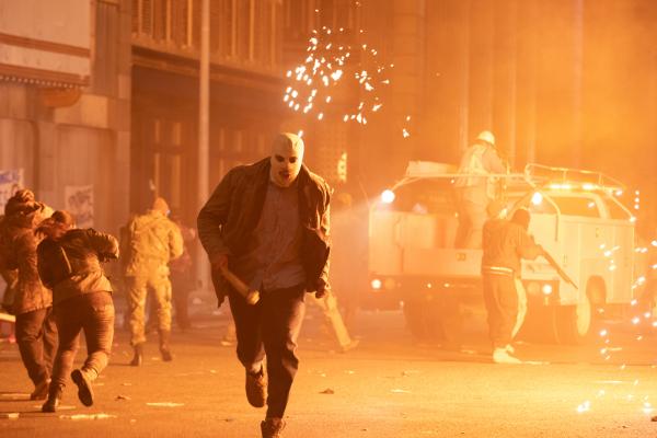 Gruppe von Purgern in Forever Purge