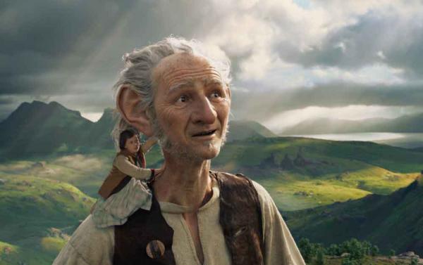 Der BFG und Sophie auf dem Weg ins Traumland. Der BFG und Sophie auf dem Weg ins Traumland.