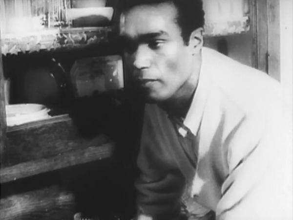 Duane Jones as Ben in Night of the Living Dead