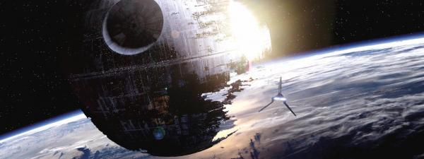 Der Todesstern aus Star Wars