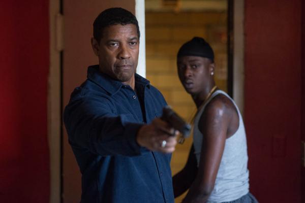 Denzel Washington und Ashton Sanders