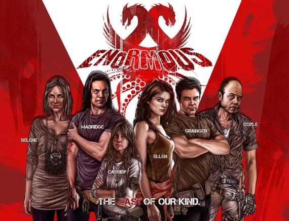 Enormous - die Hauptpersonen des Comics