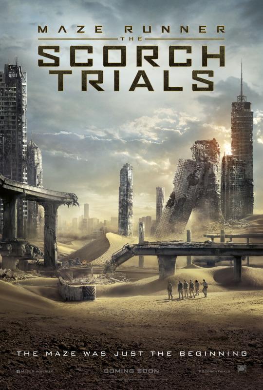 Maze Runner 2 - Die Auserwählten in der Brandwüste Teaser Poster