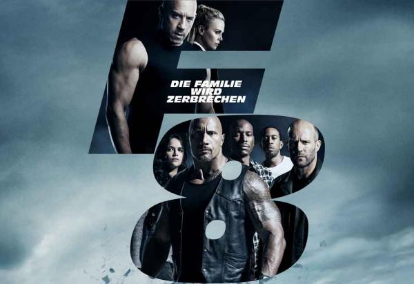 Fast & Furious 8 Poster Fast & Furious 8 Poster
