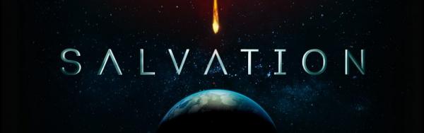 Schriftzug-Logo zur Eventserie Salvation von CBS