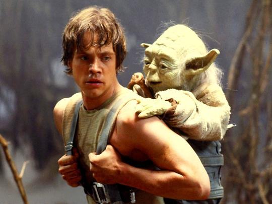 Luke Skywalker & Yoda