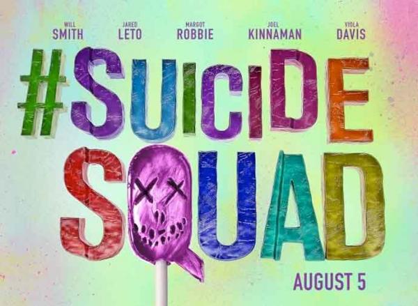 Suicide Squad Schriftzug