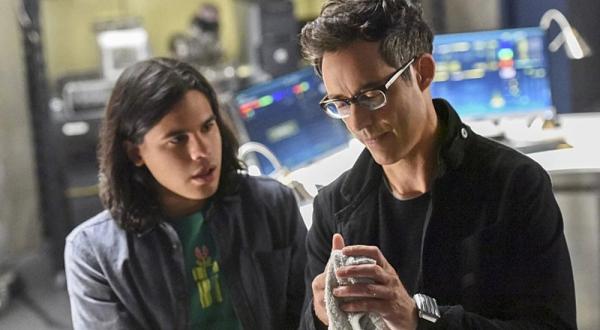 The Flash Carlos Valdes und Tom Cavanagh 