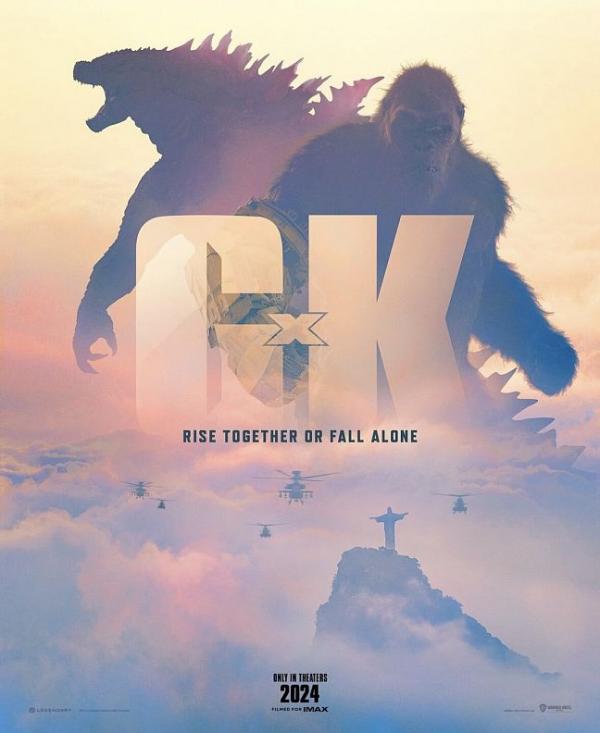 Godzilla x Kong:The New Empire Poster