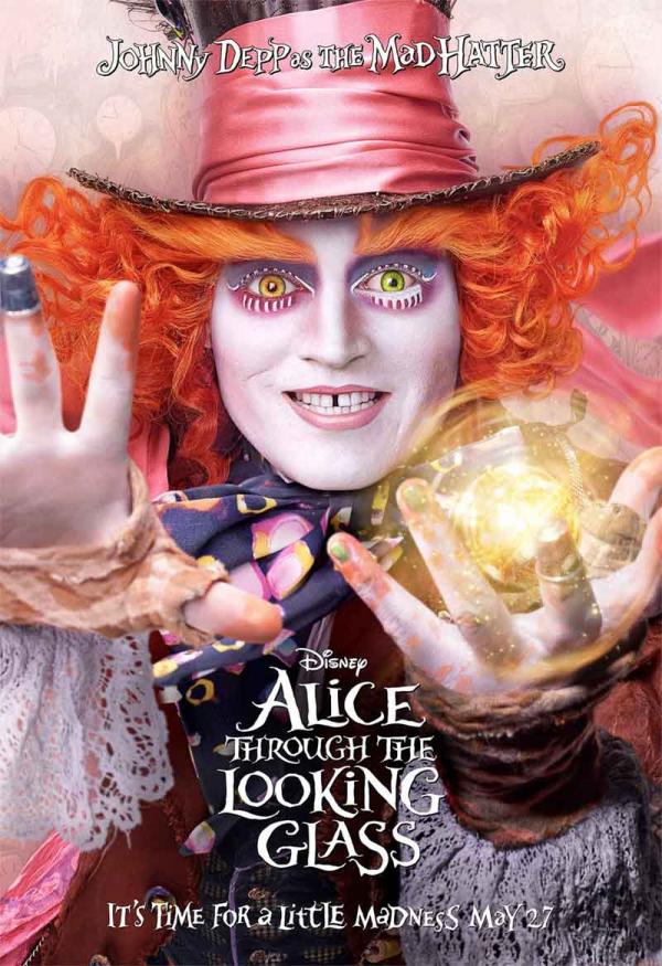 Alice im Wunderland: Durch den Spiegel Poster