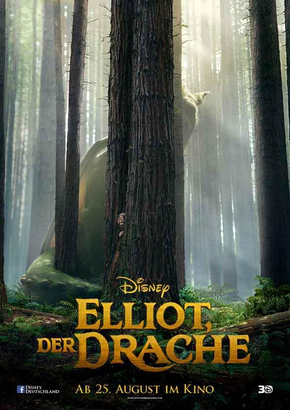 Elliot, der Drache Teaser-Poster