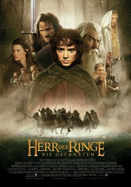 Herr der Ringe Die Gefährten Filmposter