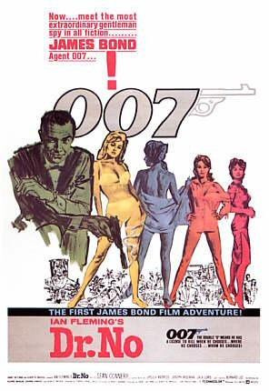 Filmposter James Bond jagt Dr. No