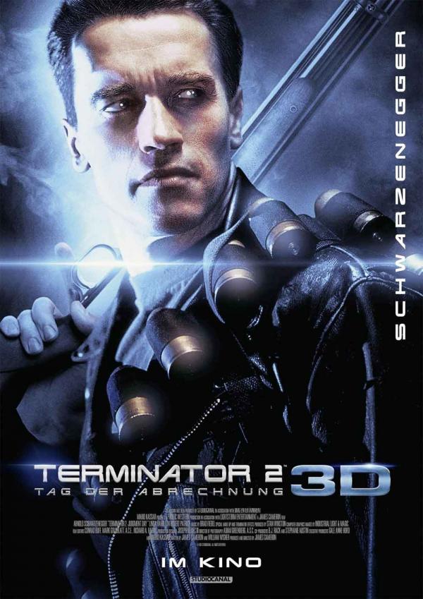 Terminator 2: Tag der Abrechnung 3D Poster