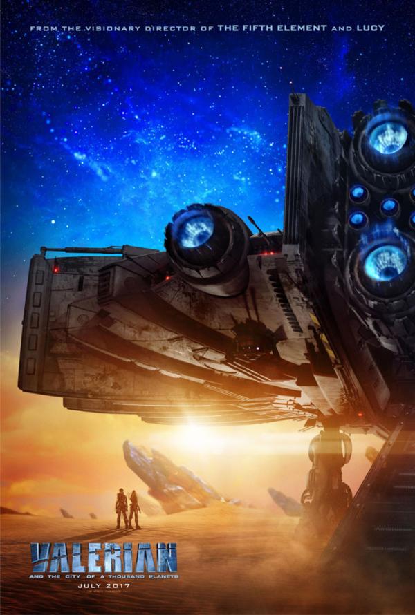 Valerian und die Stadt der tausend Planeten Poster
