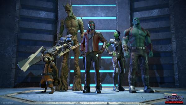 Telltale's Guradians of the Galaxy Team