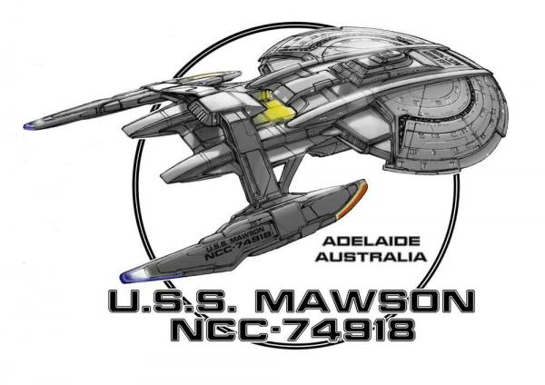 John Eaves' Design der USS Mawson John Eaves' Design der USS Mawson