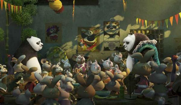 Das Treffen der Generationen: Po und Li Das Treffen der Generationen: Po und Li