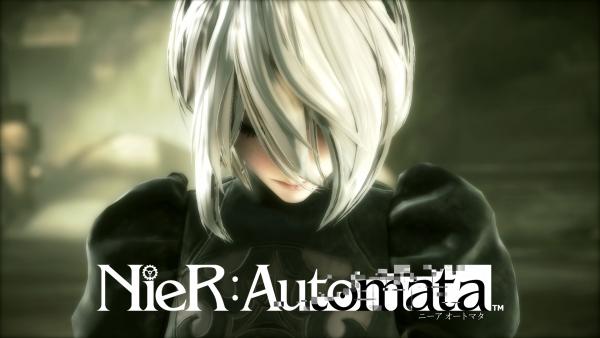 Nier: Automata Logo Fullscreen