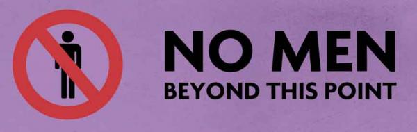 No Men Beyond This Point Banner