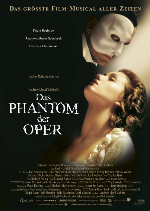 Phantom der Oper Filmposter