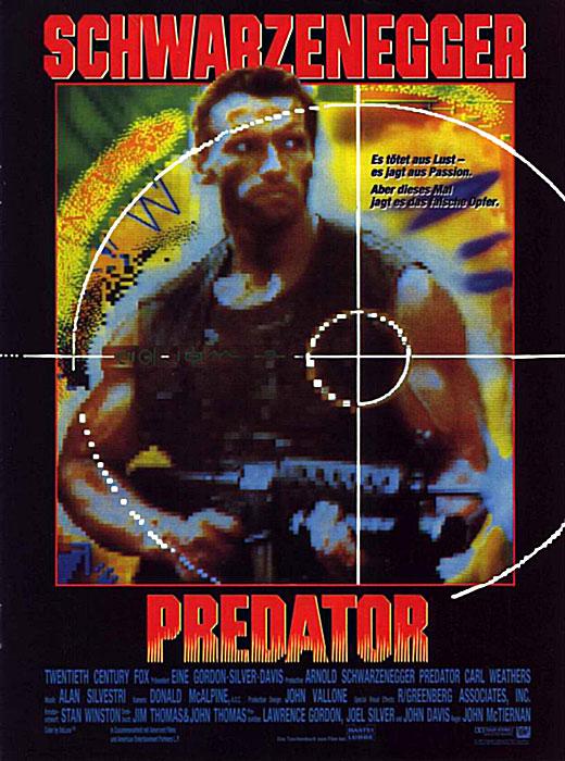 Predator 1987 Filmposter