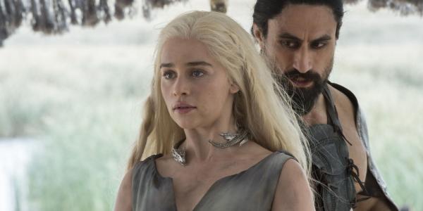 Emilia Clarke in Game of Thrones 6.01 "The Red Woman"