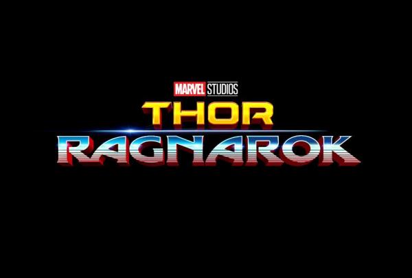 Schriftzug-Logo zu Marvels Thor: Ragnarok