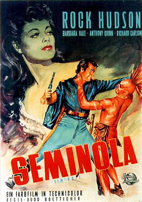 Seminola 1952 Filmposter