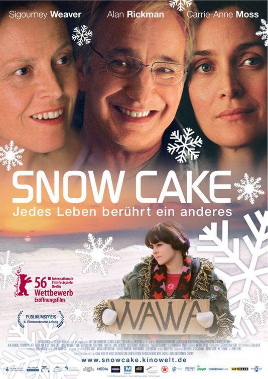 Snow Cake Poster