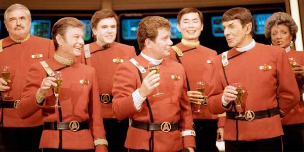 Star Trek VI - Das unentdeckte Land : Die Crew auf der Brücke