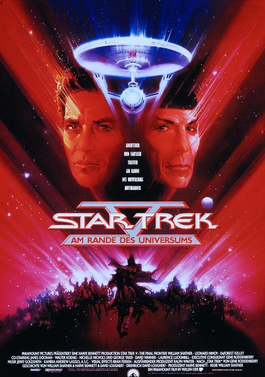 Star Trek V - Am Rande des Universums Filmposter Star Trek V - Am Rande des Universums Filmposter
