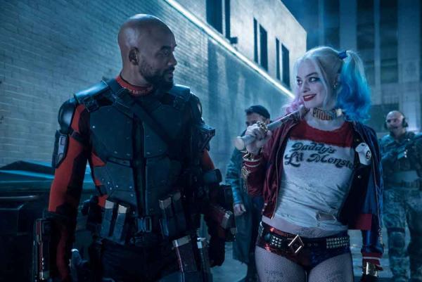 Will Smith als Deadshot und Margot Robbie als Harley Quinn in Suicide Squad