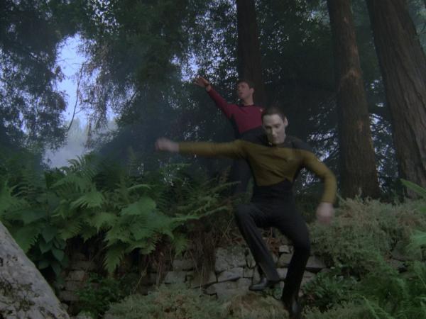 Stuntman für Data in TNG für die Episode Mission Farpoint