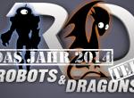 Der Robots-&-Dragons-Jahresrückblick: Der Frühling 2014 Der Robots-&-Dragons-Jahresrückblick: Der Frühling 2014
