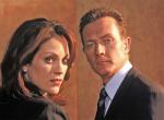 Agent Monica Reyes und Agent John Doggett in Akte X Agent Monica Reyes und Agent John Doggett in Akte X