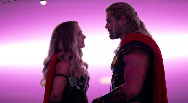 Thor Love and Thunder Portman Hemsworth