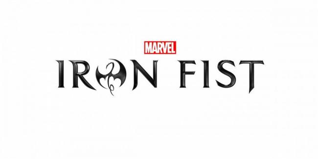 Schriftlogo der Marvel-Serie Iron Fist auf Netflix