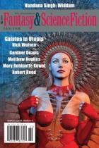 The Magazine of Fantasy and Science Fiction 01/02 2018, Titelbild, Rezension