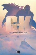 Godzilla x Kong:The New Empire Poster Godzilla x Kong:The New Empire Poster