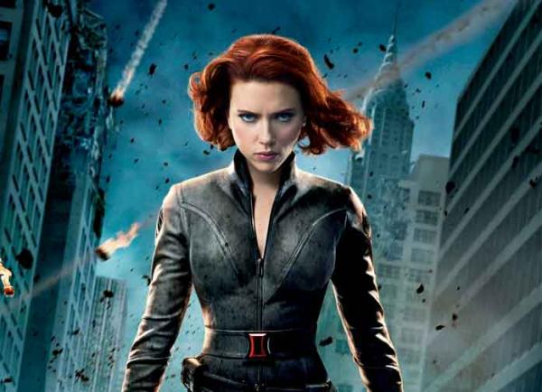Scarlett Johansson als Black Widow