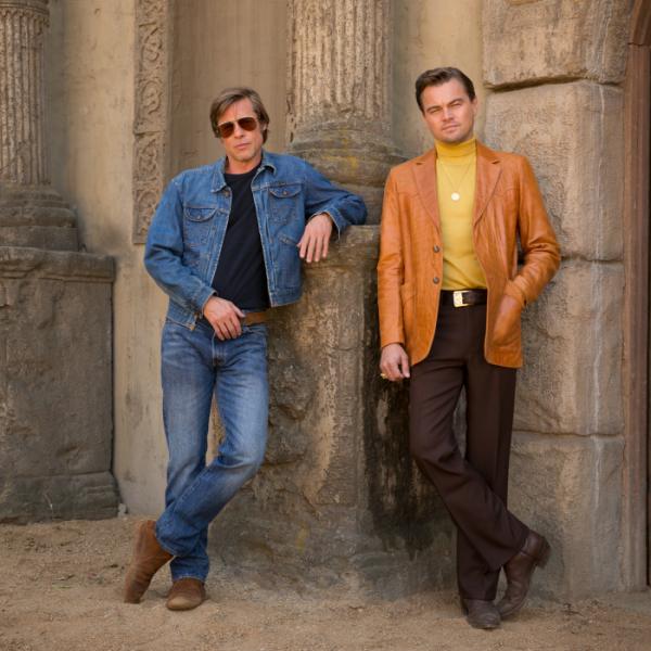 Brad Pitt & Leonardo DiCaprio in Once Upon a Time in Hollywood