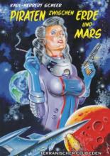 Piraten zwischen Erde und Mars, Titelbild, Rezension Piraten zwischen Erde unbd Mars, Titelbild, Rezension